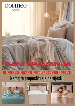 Dormeo Home Katalog - Pregled kataloga iz trgovine Dormeo Home, vrijedi od 01.10.2026