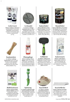 Dehner Magazine HERBST/WINTER 2026 ab 09.10.2026 gültig | Seite: 83 | Produkte: Duft, Hundefutter