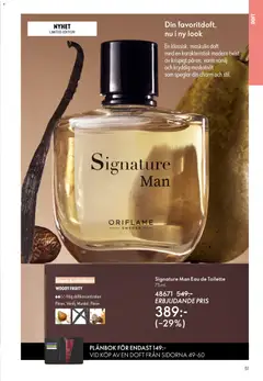 Oriflame erbjudanden 08/26 - Förhandsvisning av reklamblad från butik Oriflame aktuell från 03.06.2026 | Sida: 51 | Produkter: Doft, Eau de toilette, Plånbok