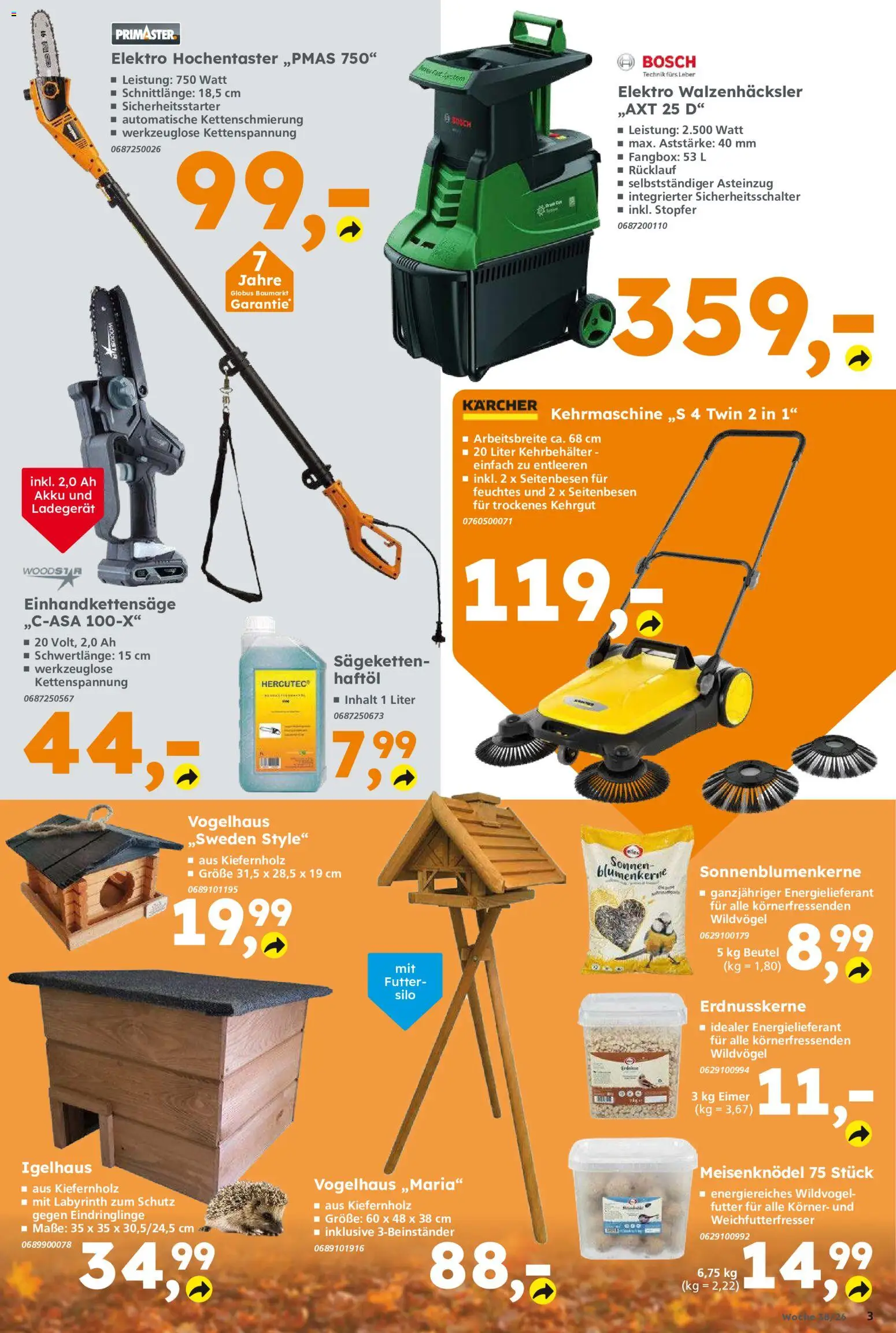 Globus Baumarkt Prospekt – gültig ab 14.09.2026 | Seite: 3