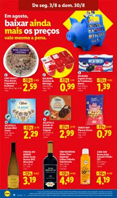 Pré-visualização MILBONA Iogurte Grego de Framboesa/ Amora, Pack 4x125 g, 1 kg = 2.78 válido de 24/08/2026 | Página: 12