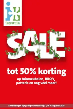 Intratuin folder - Voorbeeld van een folder van Intratuin, geldig van 03-08-2026
