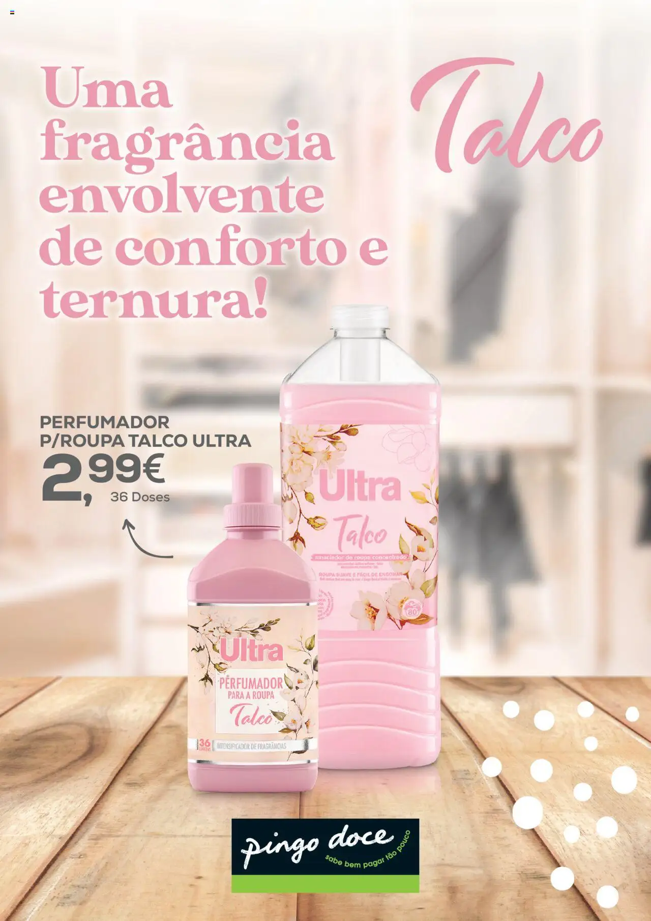 Pingo Doce Talco │ válido de 04/09/2024 | Página: 1 | Produtos: Fragrância, Amaciador de roupa