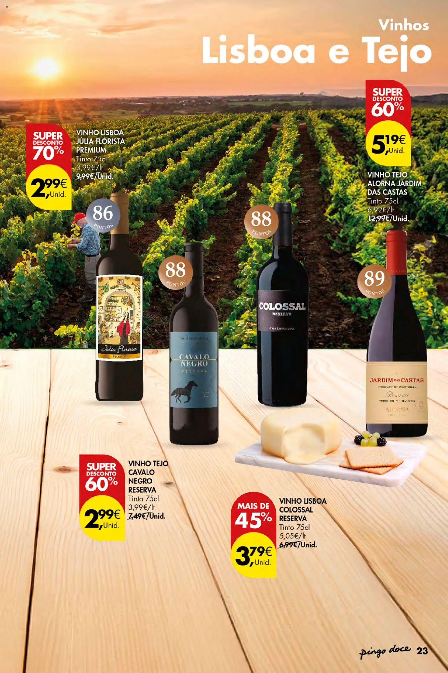 Pingo Doce Vinhos e Sabores de Portugal Açores │ válido de 17/09/2026 | Página: 23 | Produtos: Vinho