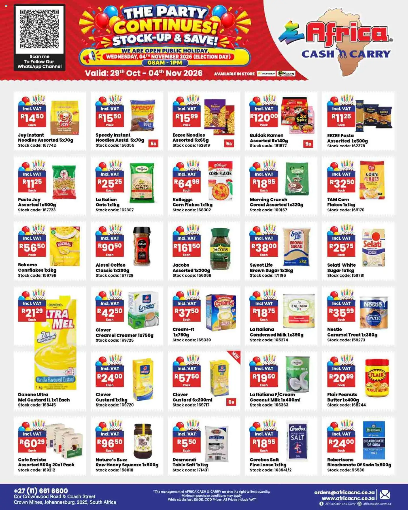 New Africa Cash & Carry catalogue – valid from 29/10/2026 | Page: 33