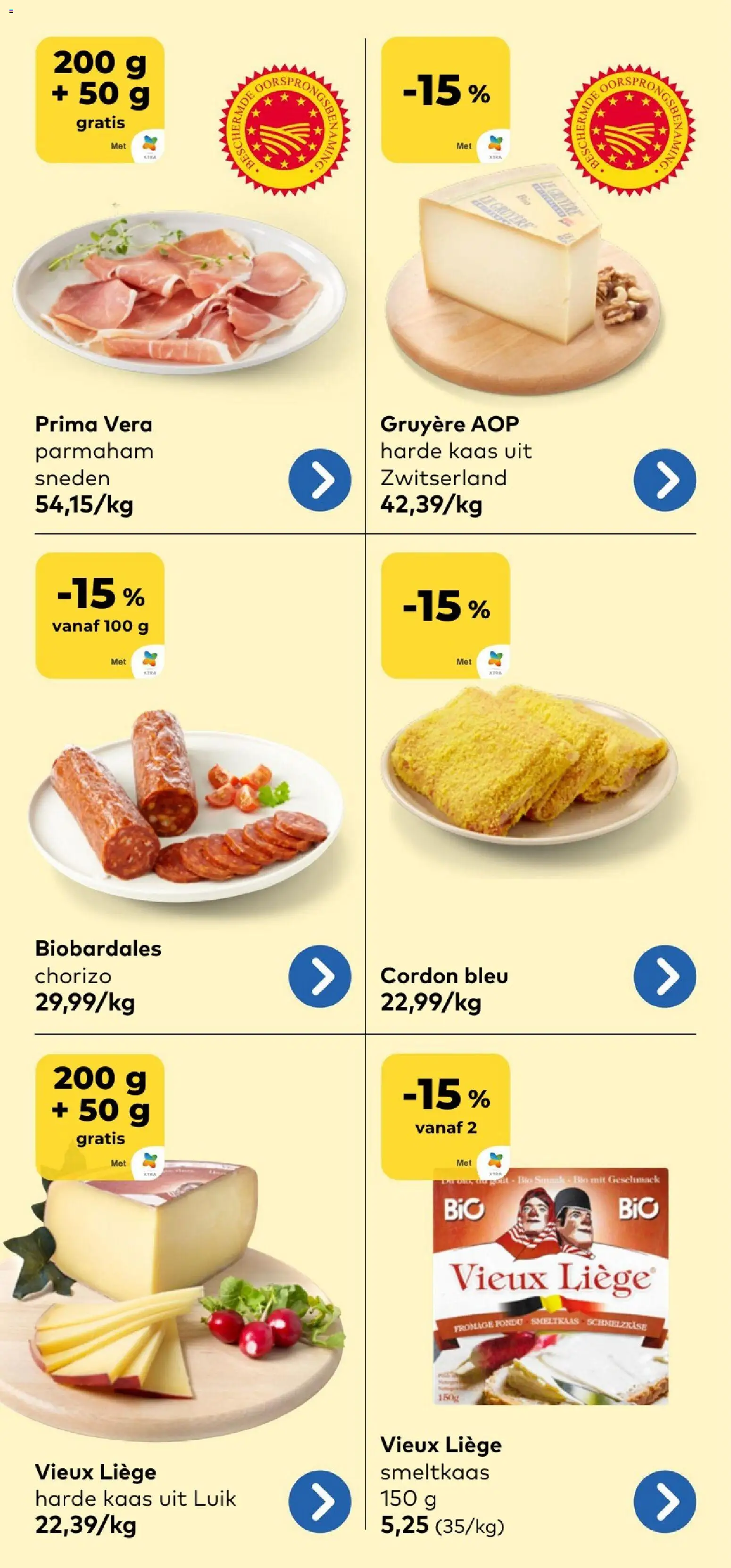 {H1} | Pagina: 11 | Producten: Chorizo, Harde kaas, Gruyère, Kaas