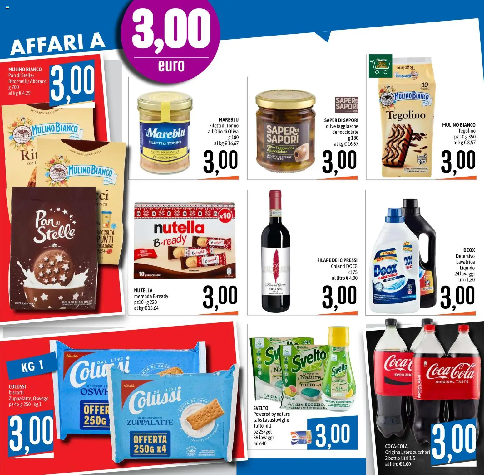 Volantino Emisfero del 10/09/2026 | Pagina: 11 | Prodotti: Latte, Nutella, Lavatrice, Tonno