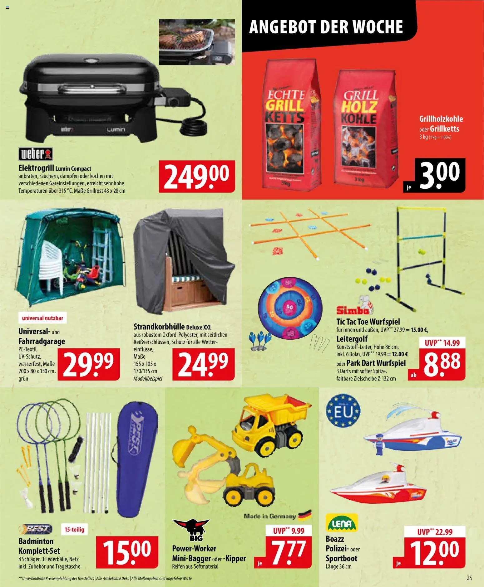 Famila Prospekt – gültig ab 01.06.2026 | Seite: 25 | Produkte: Grill