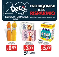 Anteprima del volantino Decò volantino Maxistore, Supermercati, Local Sicilia valido a partire dal 31/07/2026
