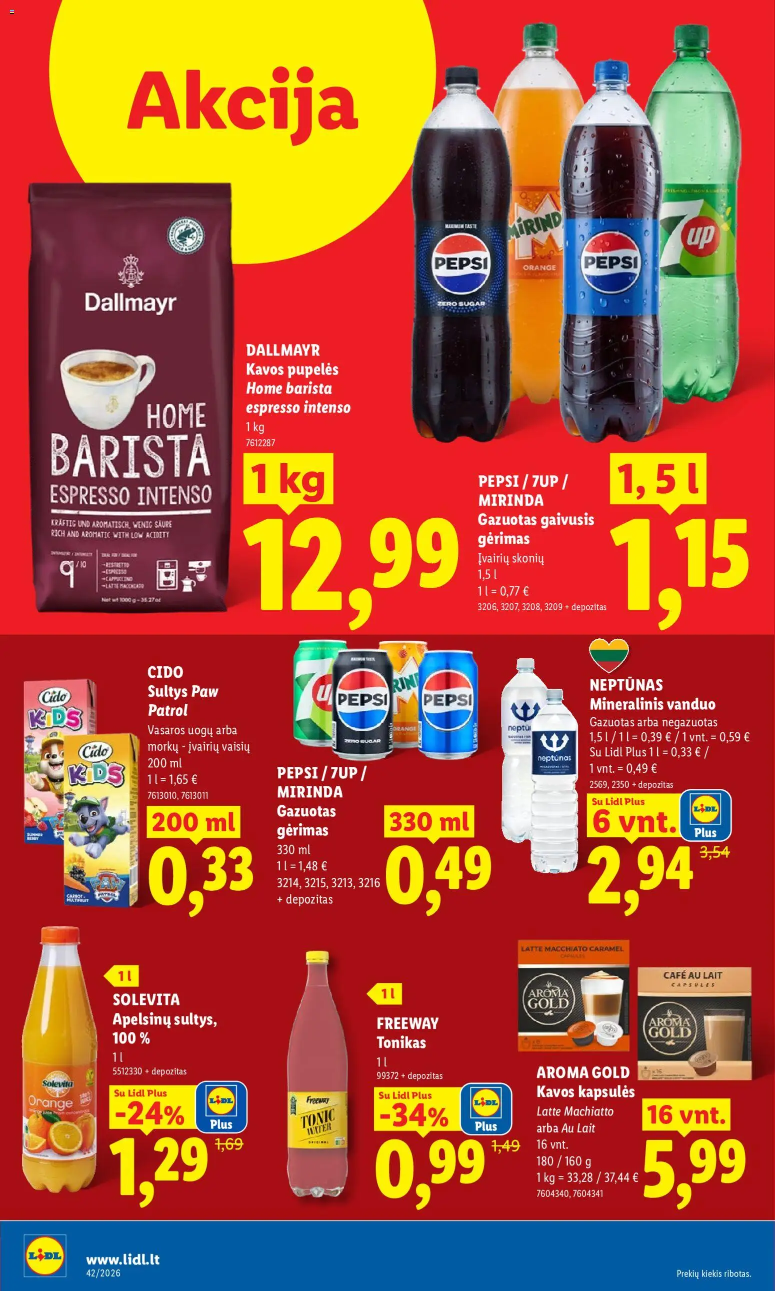 LIDL akcijos nuo 2026.10.12 | Puslapis: 14