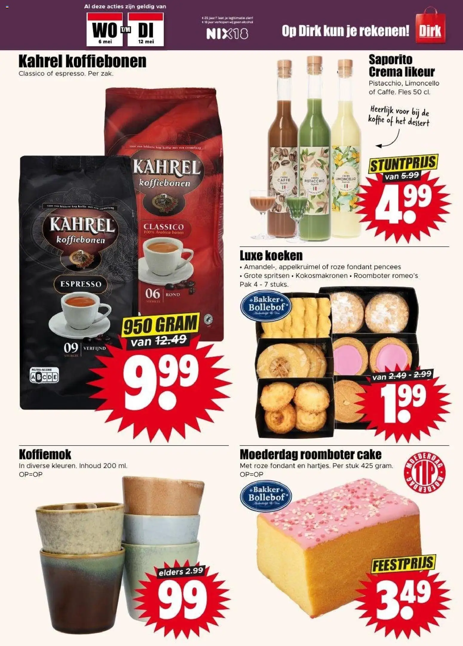 {H1} | Pagina: 17 | Producten: Roomboter, Alcohol, Koffiebonen, Koffie