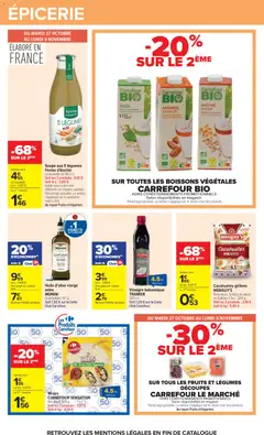 Carrefour - Prévisualisation de Carrefour Vos promos du quotidien valide à partir de 27/10/2026 | Page: 47