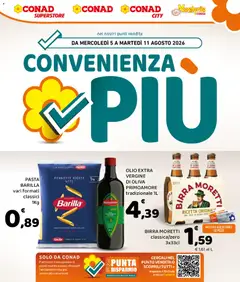 Anteprima del volantino Conad volantino Convenienza Più Sicilia valido a partire dal 05/08/2026