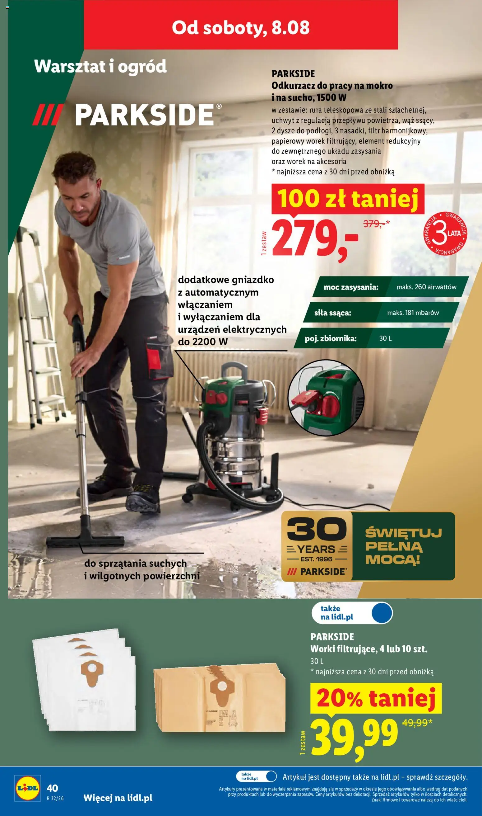 Lidl Polsko katalog od 03.08.2026 | Strana: 46 | Produkty: Parkside