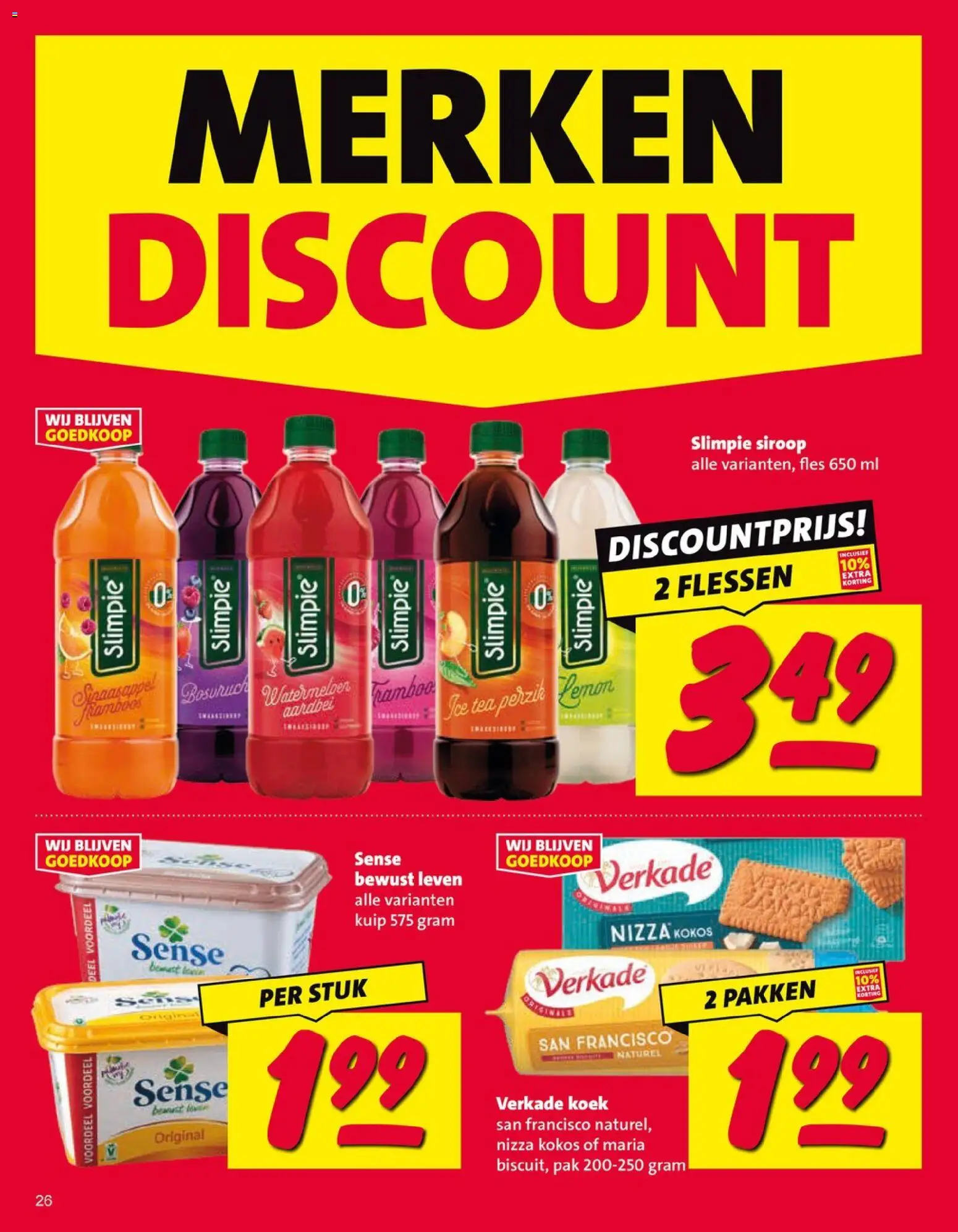 {H1} | Pagina: 26 | Producten: Fles, Ice Tea, Siroop, Aardbei