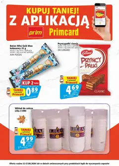 Pogląd oferty "Prim Market promocje - Primcard" - ważna od 11.06.2026