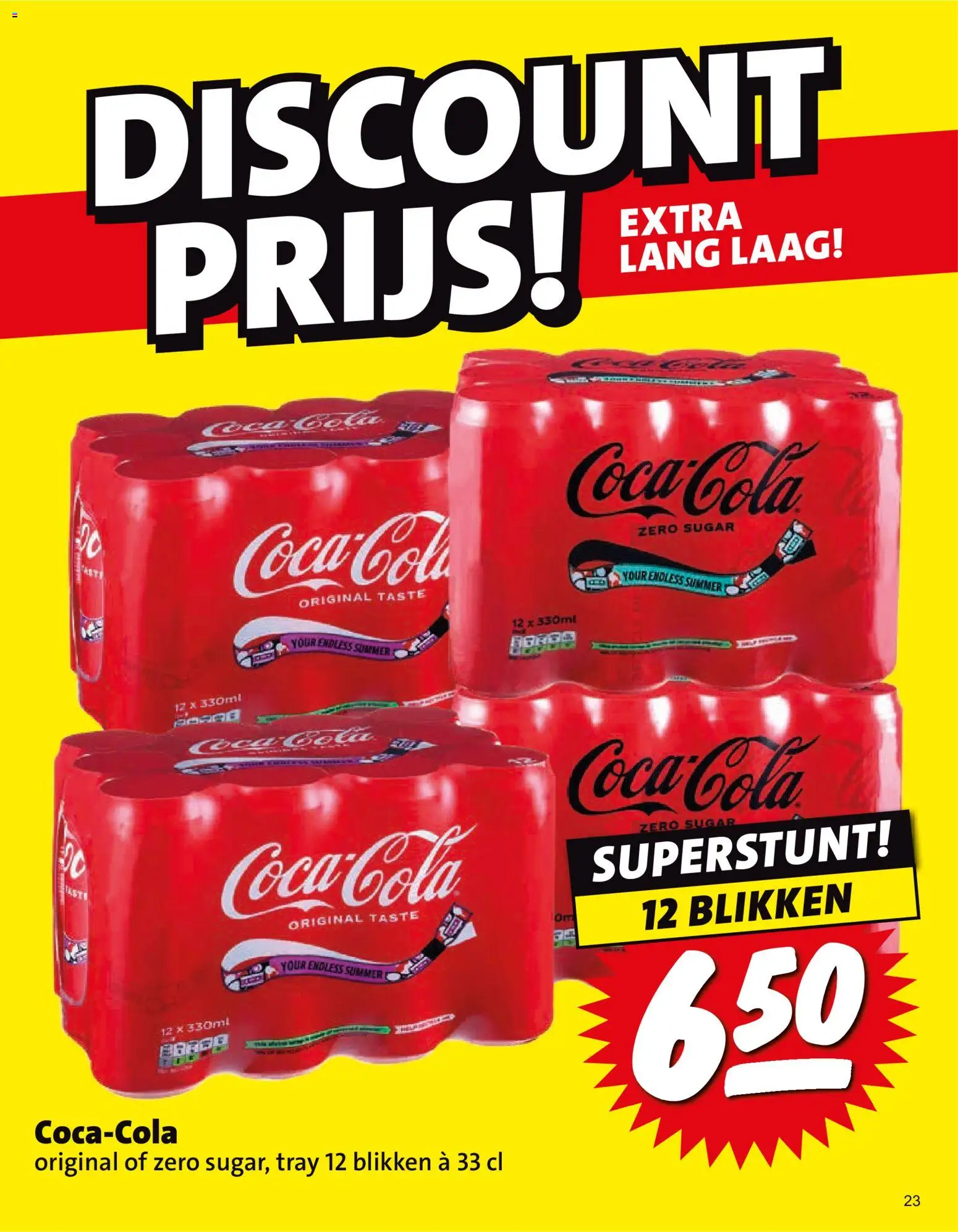 {H1} | Pagina: 23 | Producten: Coca Cola