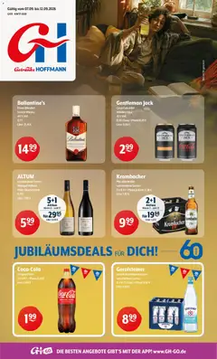 Getränke Hoffmann Prospekt ab 07.09.2026 gültig