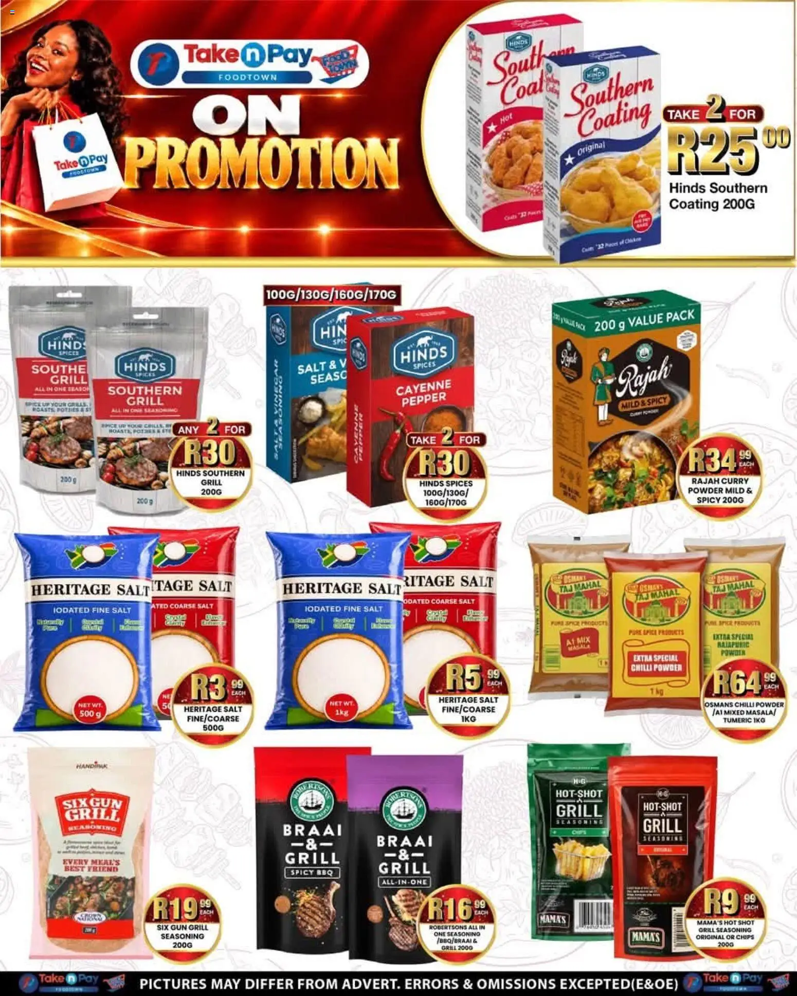 New Take n Pay catalogue – valid from 12/10/2026 | Page: 6 | Products: Powder, Chips, Spices, Pepper
