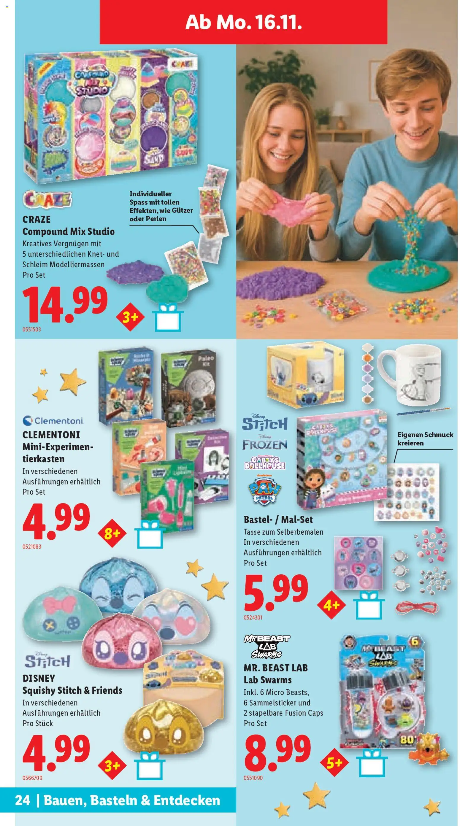 Lidl aktionen Spielwaren – gültig ab 29.10.2026 | Seite: 24