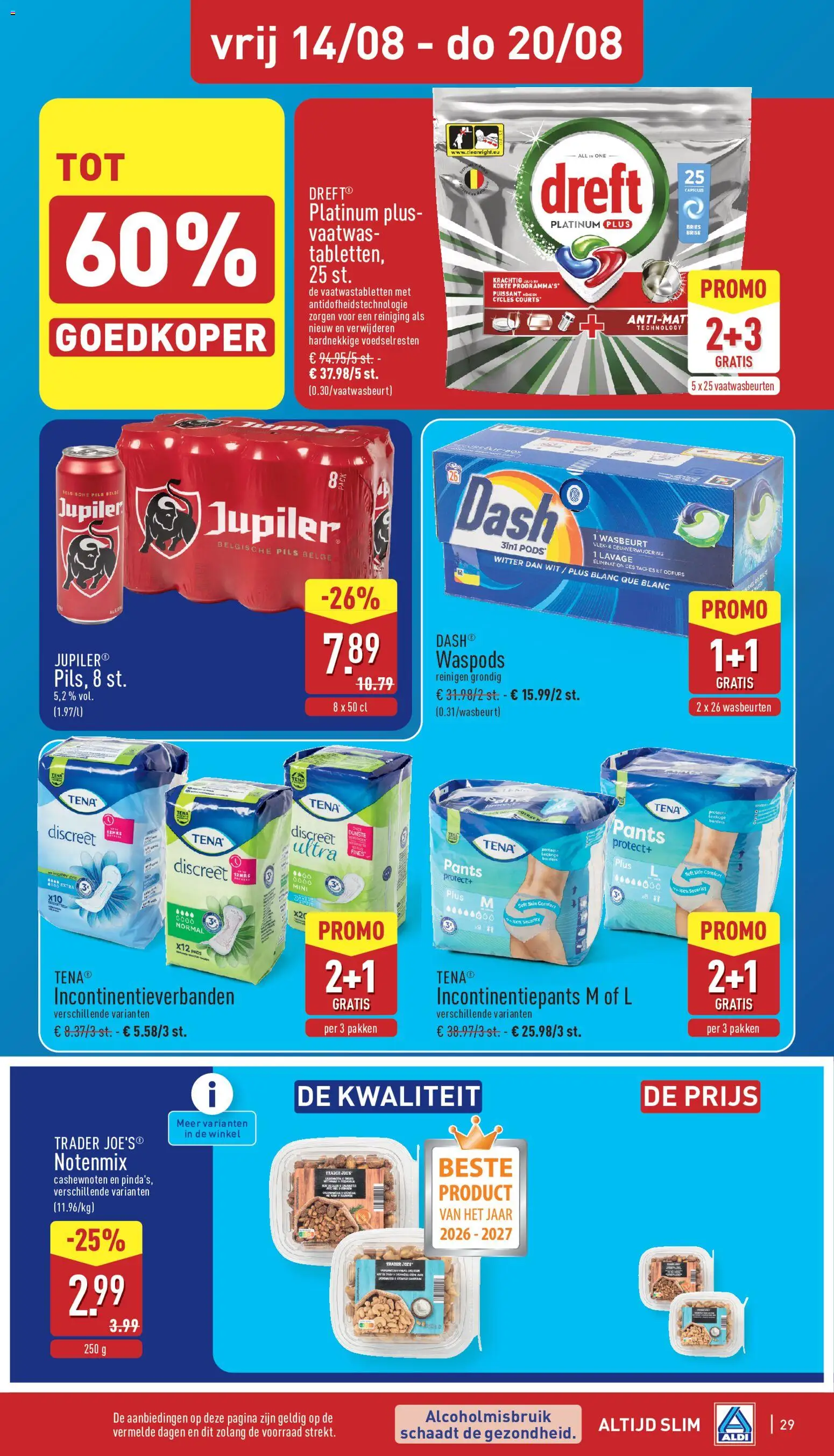 {H1} | Pagina: 29 | Producten: Cashewnoten, Pads, Capsule
