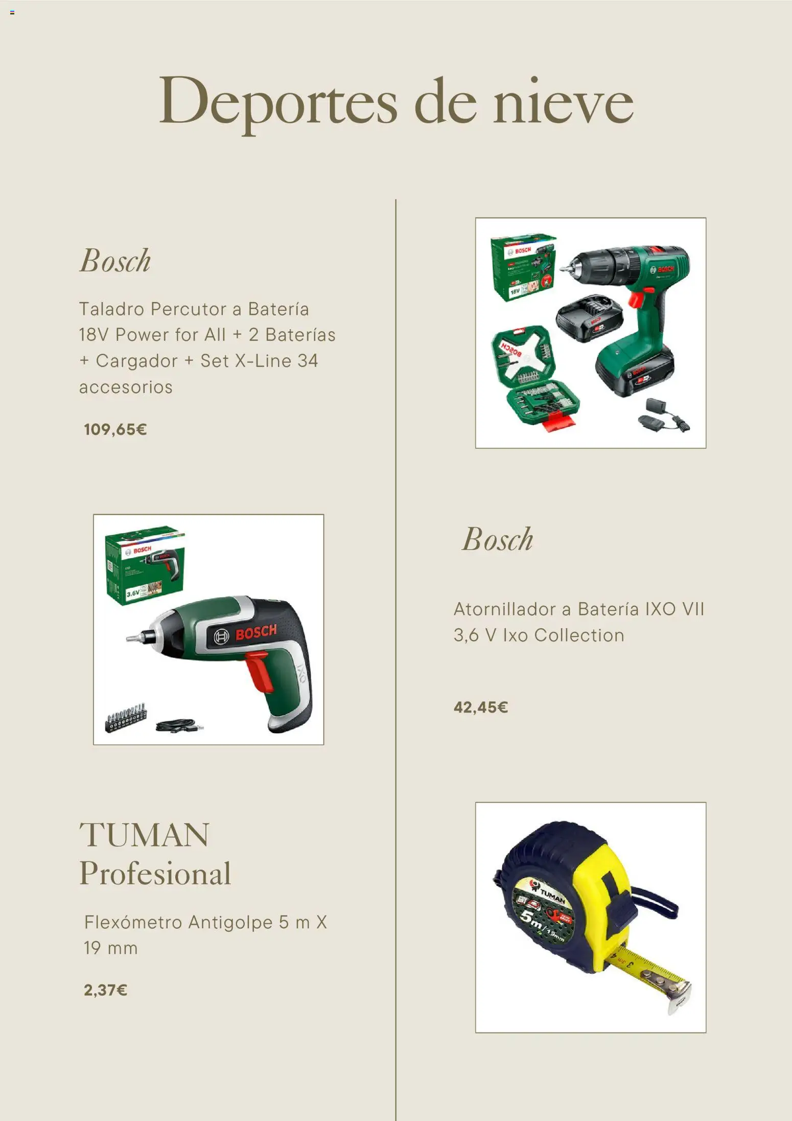 La Tienda en Casa folleto │ válido desde el 25/08/2026 | Página: 3 | Productos: Taladro percutor, Batería