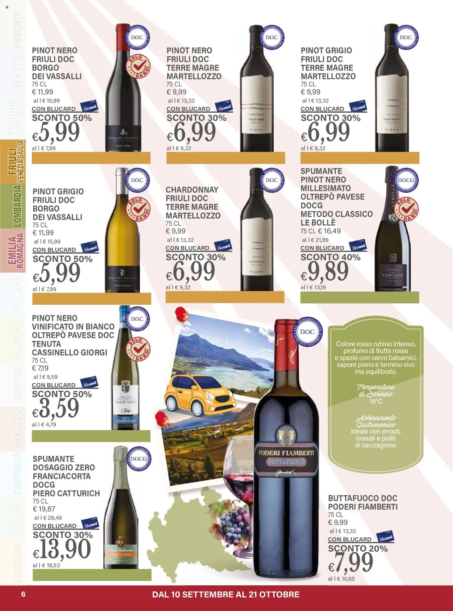 Volantino Il Gigante del 10/09/2026 | Pagina: 6 | Prodotti: Piatti, Spezie, Frutta, Profumo