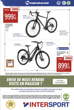 Intersport - Prévisualisation de Intersport catalogue valide à partir de 11.05.2026 | Page: 22 | Produits: Vélo, Suspension, Cintre, Cadre