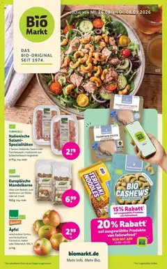 Denns BioMarkt Angebote ab 26.08.2026 gültig