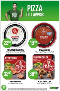 Forhåndsvisning av ORIGINAL RØMME DRESSING, ORIGINAL RØMME DRESSING gyldig fra 26/10/2026 | Side: 9 | Produkter: Peppes pizza, Rømme, Is, Dressing