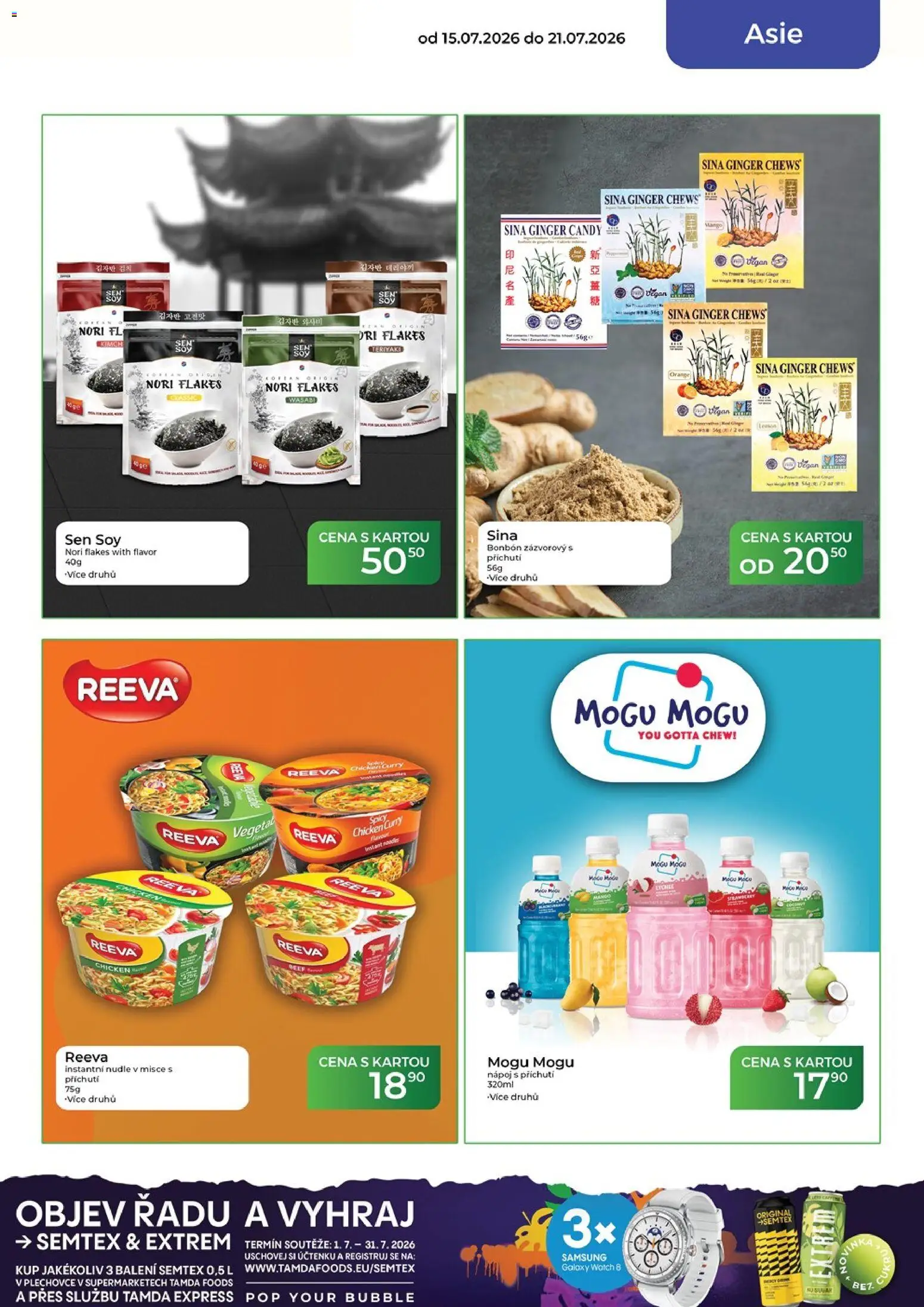 Tamda Foods leták od 15.07.2026 | Strana: 45 | Produkty: Mango, Wasabi, Semtex, Nudle