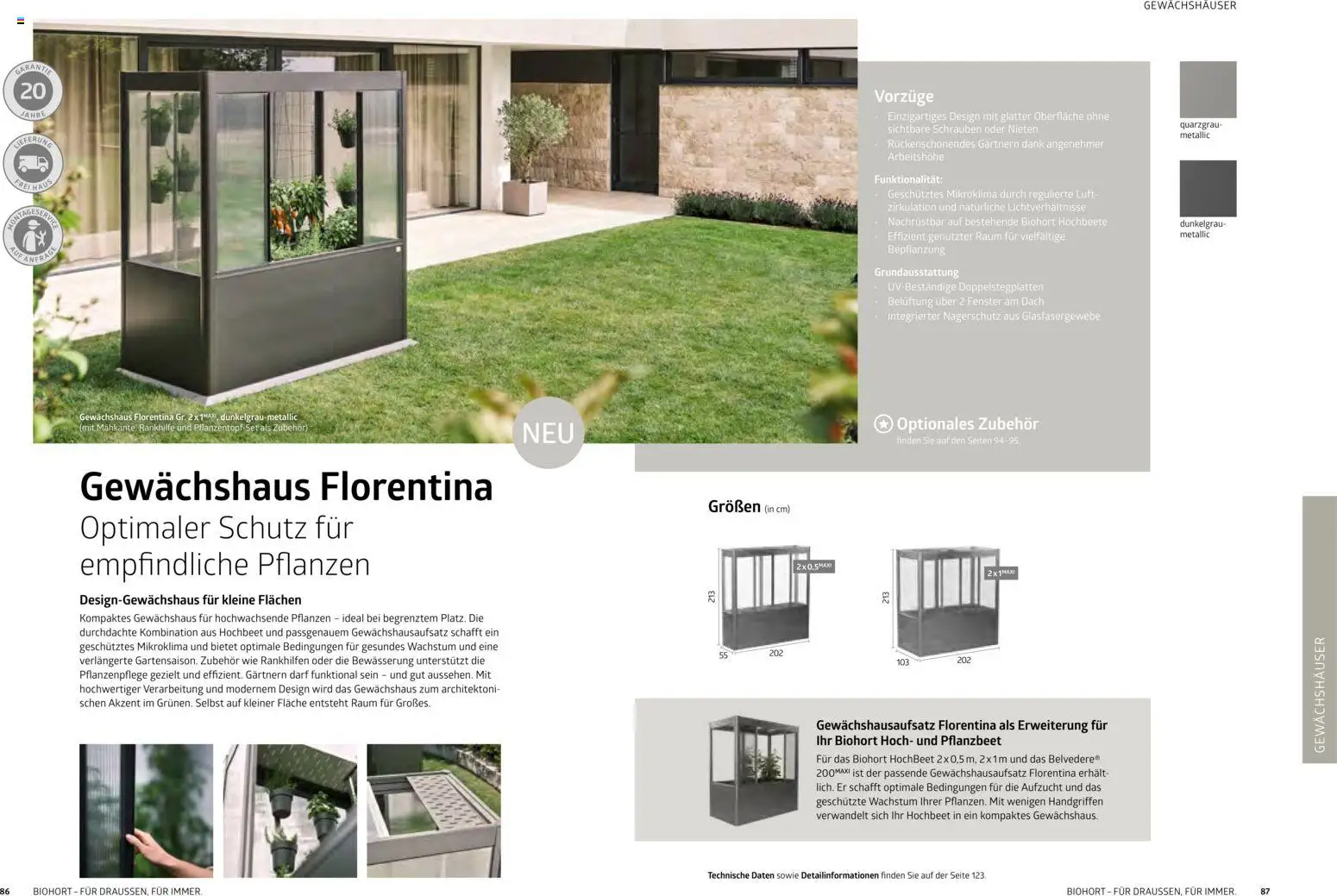 Dehner  Biohort – Metall für Garten & Terrasse gültig ab 05.01.2026 | Seite: 44