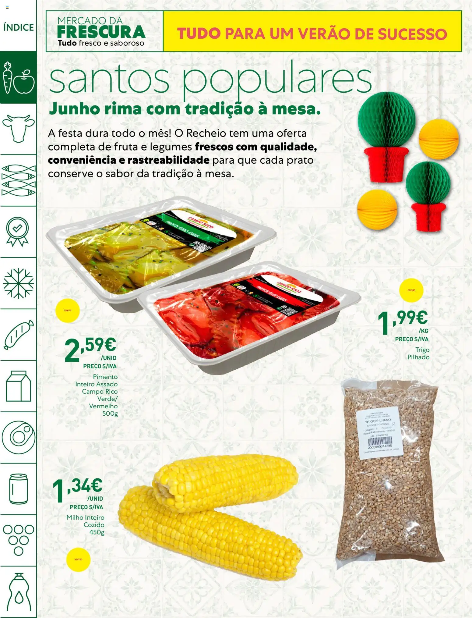 Recheio Horeca Madeira │ válido de 16.06.2026 | Página: 2 | Produtos: Milho