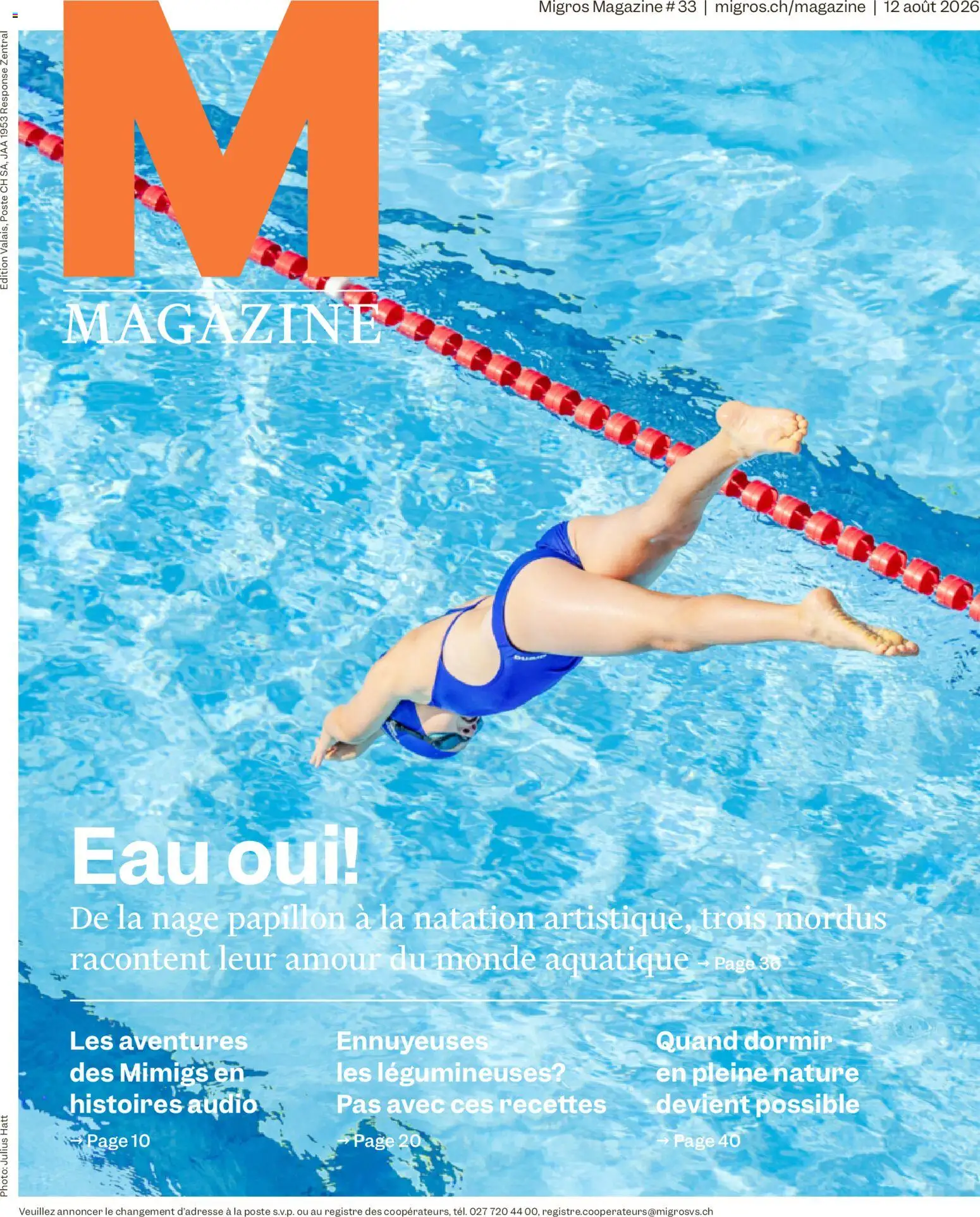 Migros aktionen Magazine FR – gültig ab 12.08.2026 | Seite: 1 | Produkte: Audio