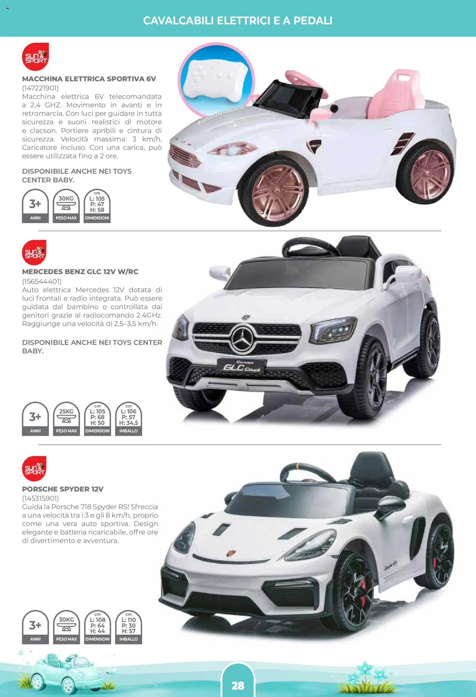 Volantino Toys Center del 02.04.2026 | Pagina: 30 | Prodotti: Cintura, Radio, Batteria