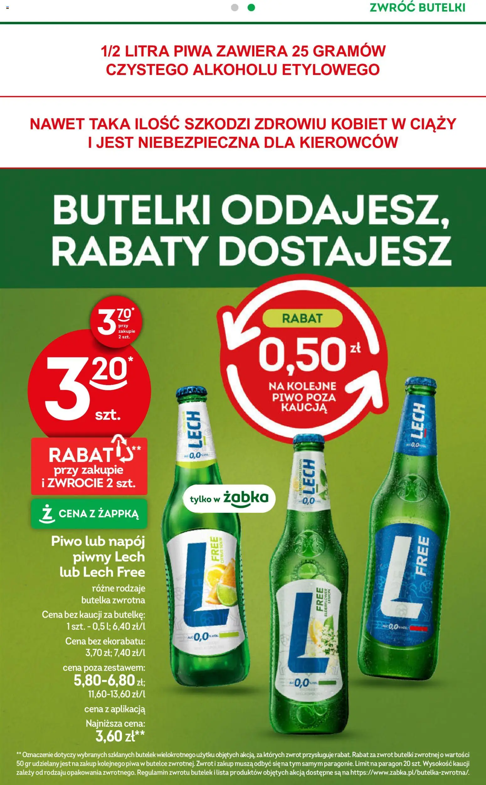 Żabka gazetka od 07.10.2026 | Strona: 39 | Produkty: Lech, Piwo