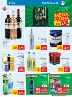 Spar Katalog - Pregled kataloga iz trgovine Spar, vrijedi od 30.09.2026 | Stranica: 33 | Proizvodi: Pepsi, Pivo, Whisky, Izvorska voda