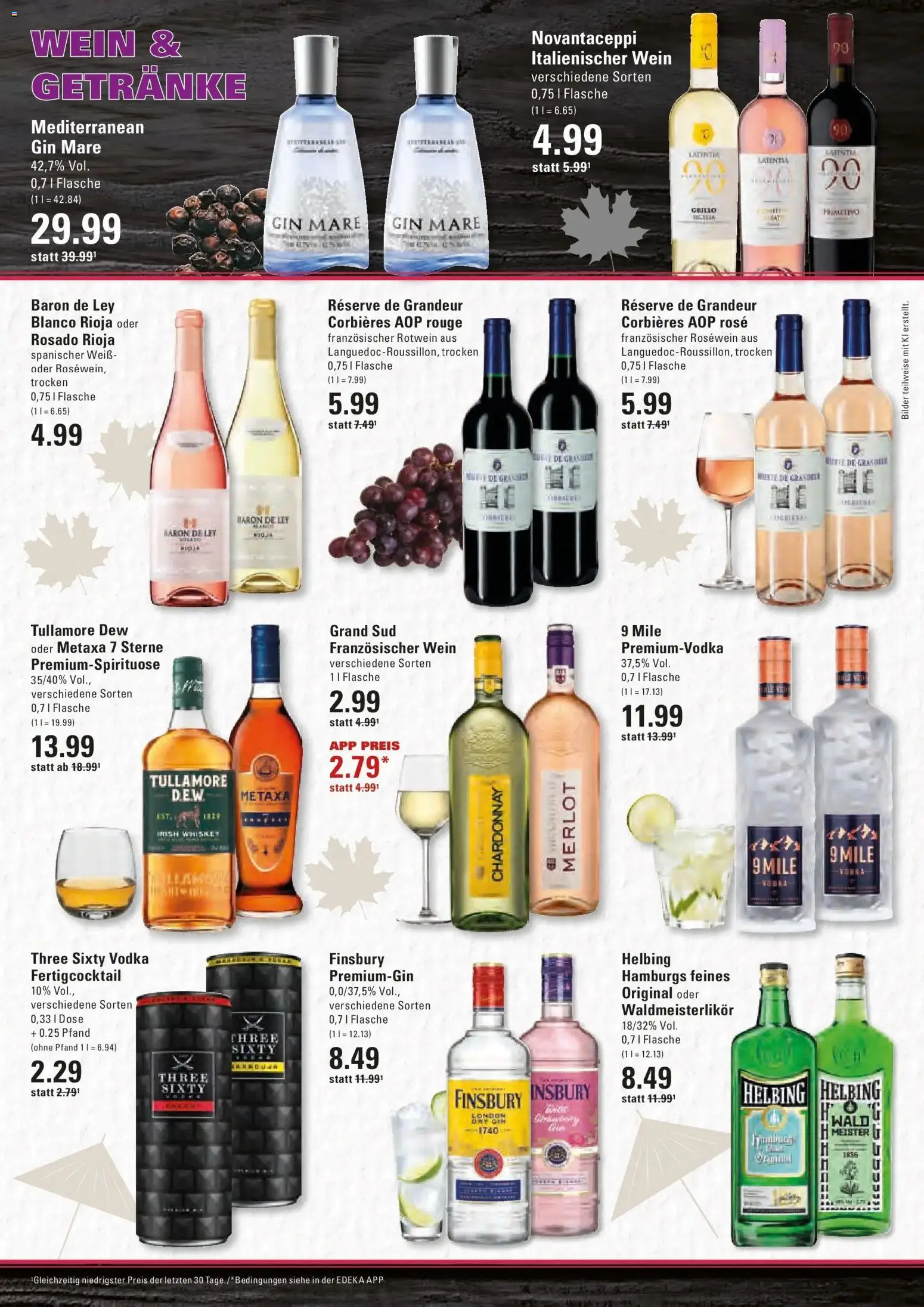 Edeka Prospekt Hamburg (ab 07.09.2026) » Angebote Online | Seite: 15 | Produkte: Rosewein, Rouge, Wein, Whiskey