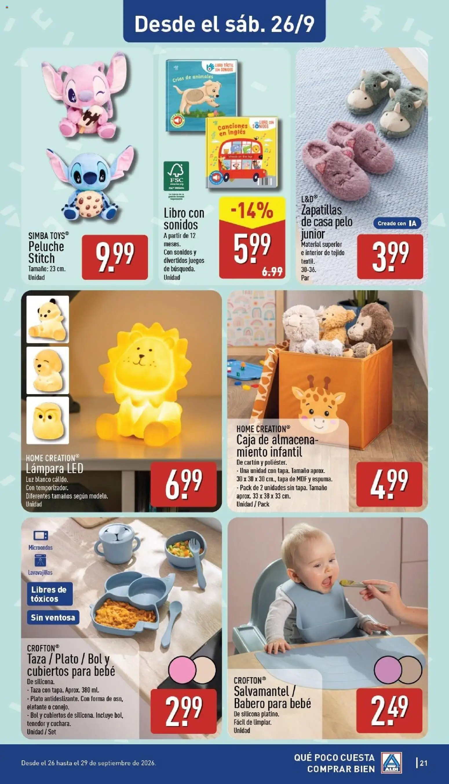 Aldi folleto Península │ válido desde el 21/09/2026 | Página: 21