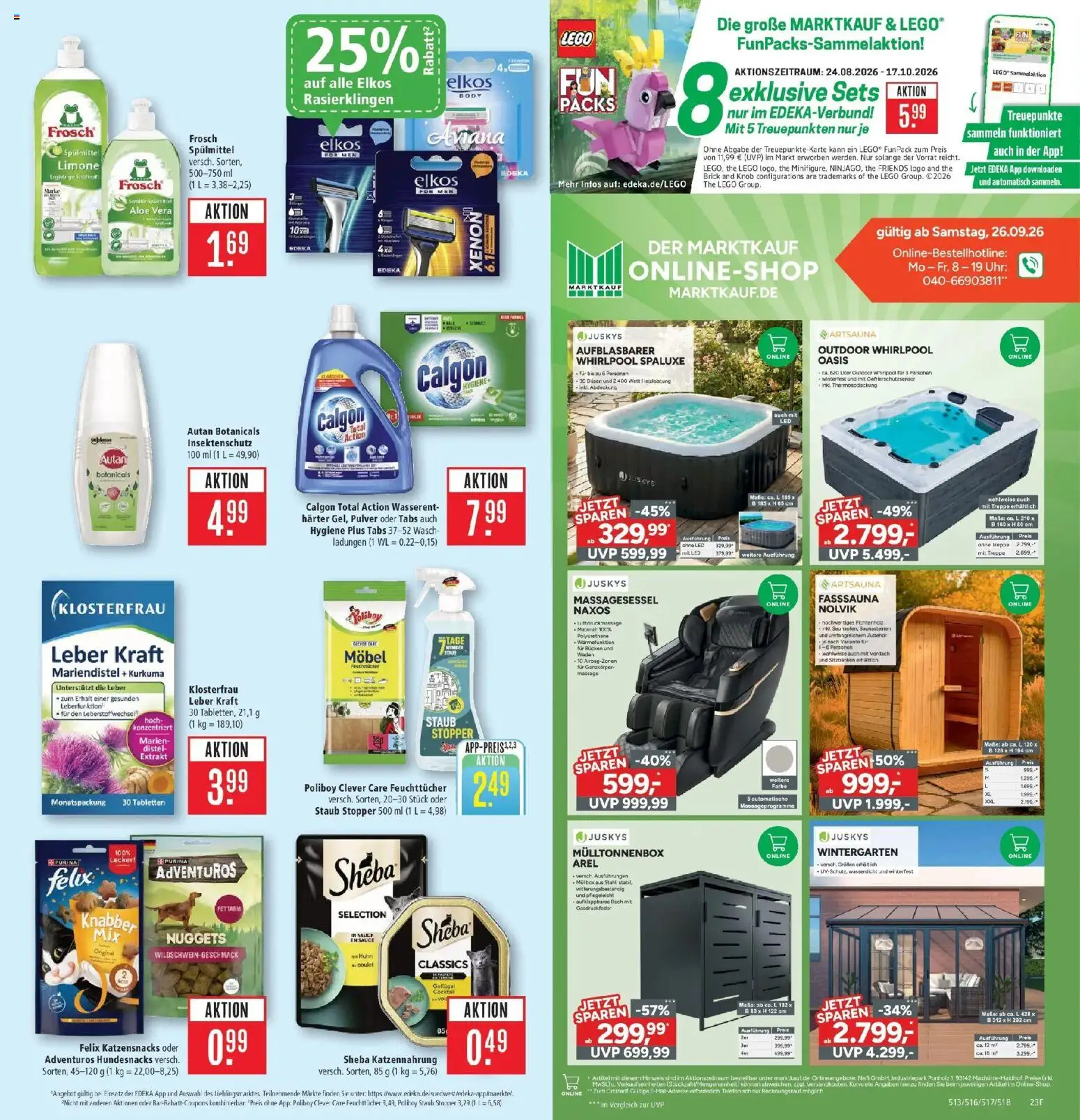 Marktkauf Prospekt Friedrichshafen (ab 28.09.2026) » Angebote online | Seite: 29 | Produkte: Sheba, Box, Uhr