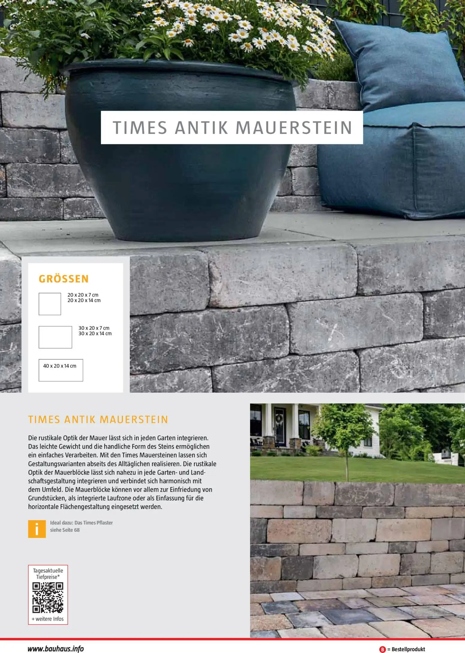 Bauhaus Gartenbaumaterialien 2026 – gültig ab 02.03.2026 | Seite: 118 | Produkte: Gewicht
