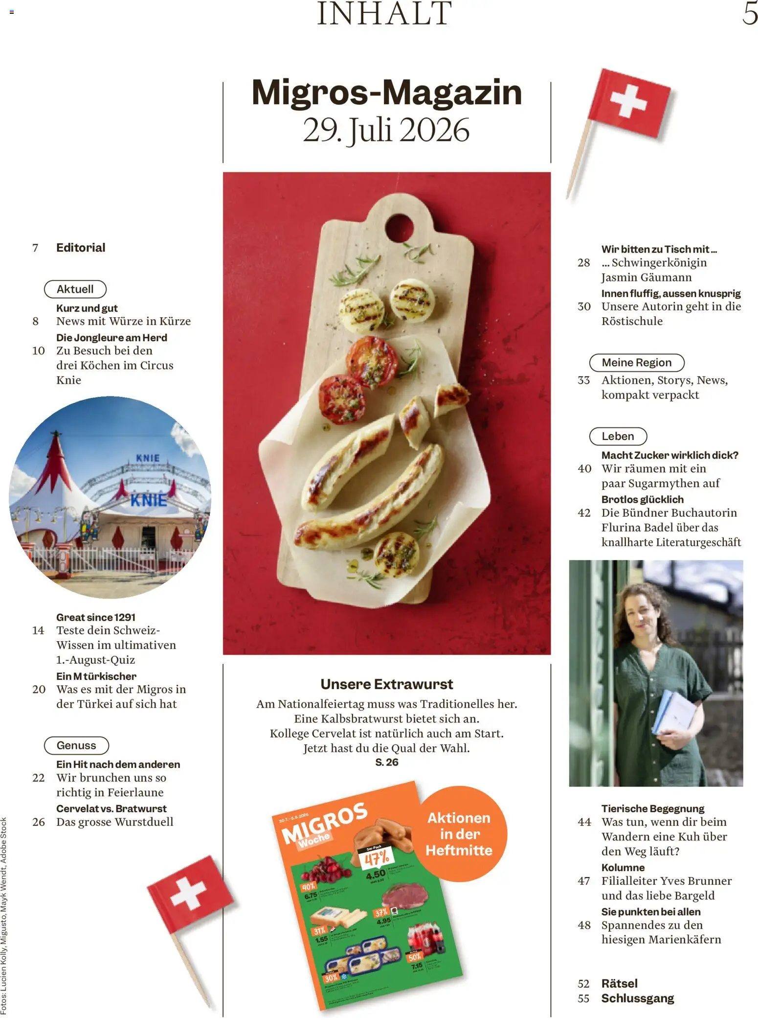 Migros aktionen Magazin – gültig ab 29.07.2026 | Seite: 5