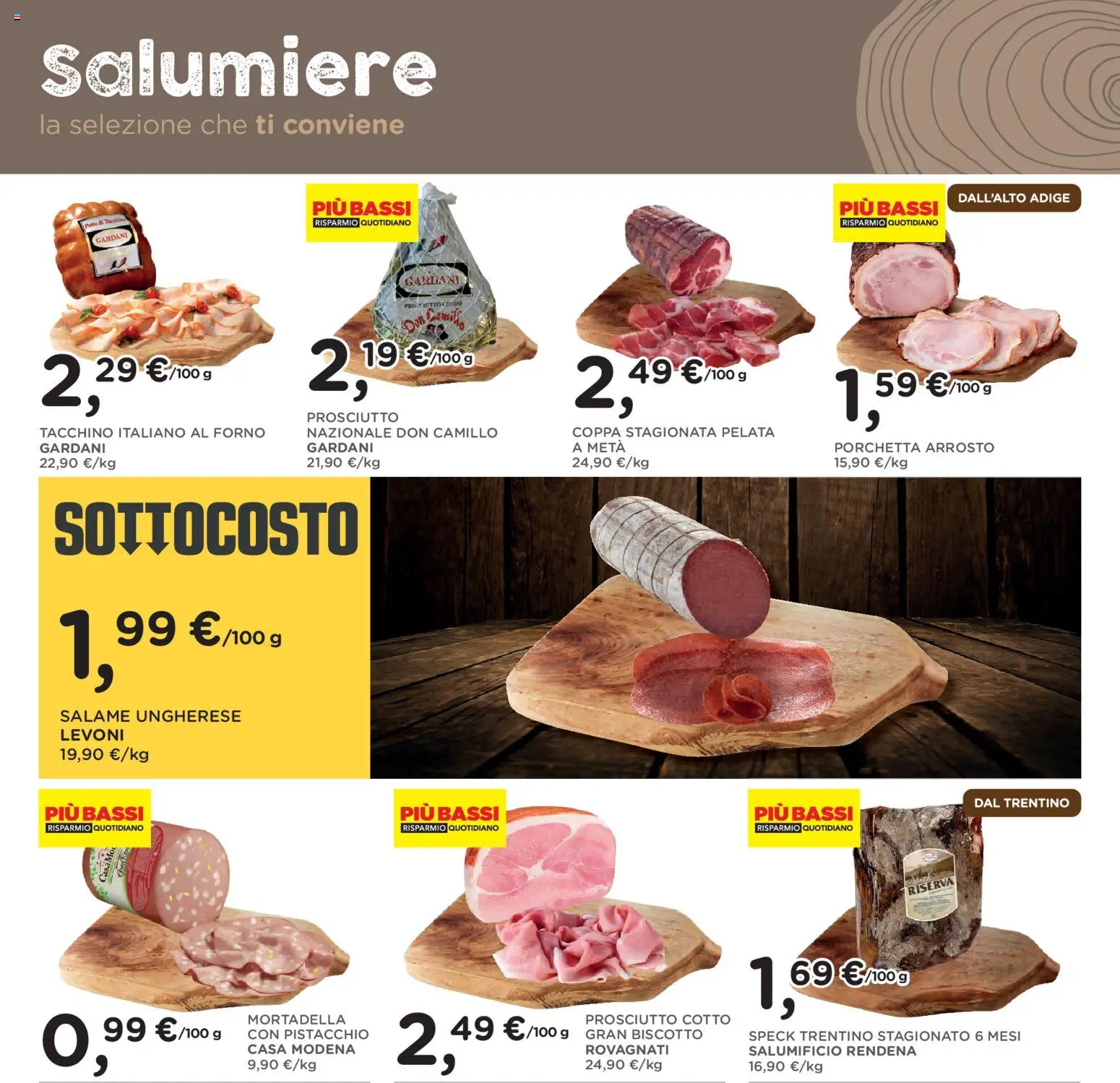 Volantino Poli del 16/09/2026 | Pagina: 4 | Prodotti: Arrosto, Prosciutto, Mortadella, Forno