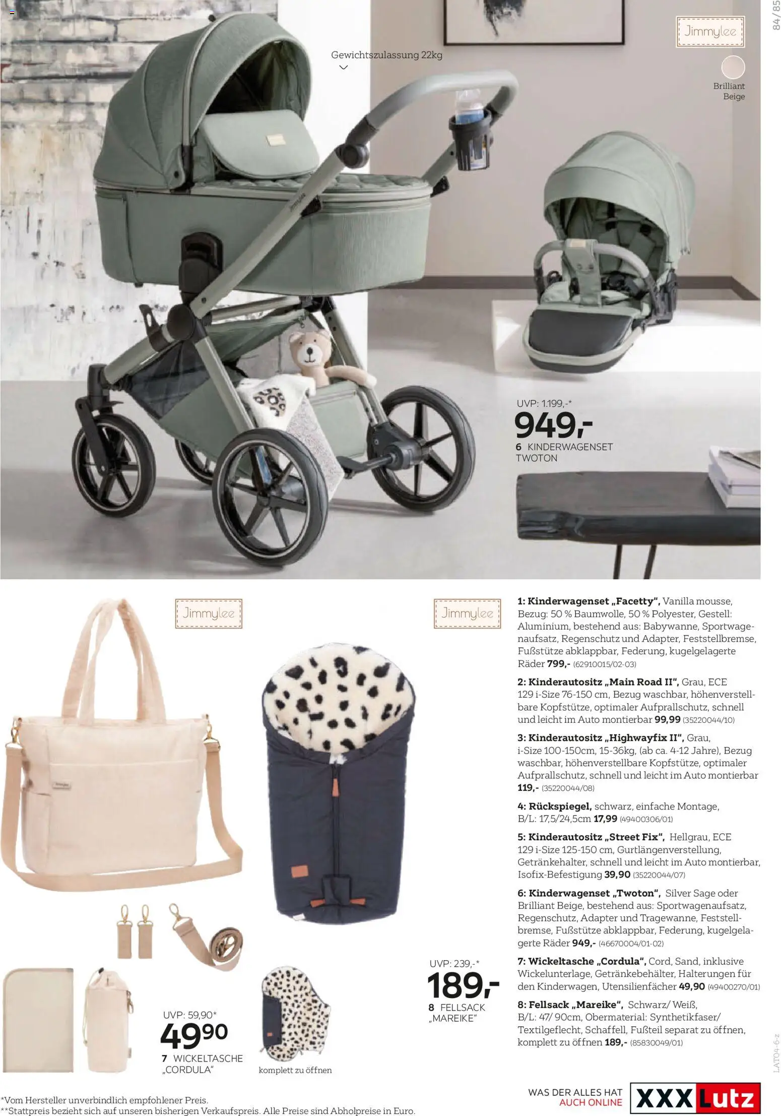 XXXLutz Babykatalog gültig ab 30.04.2026 | Seite: 85