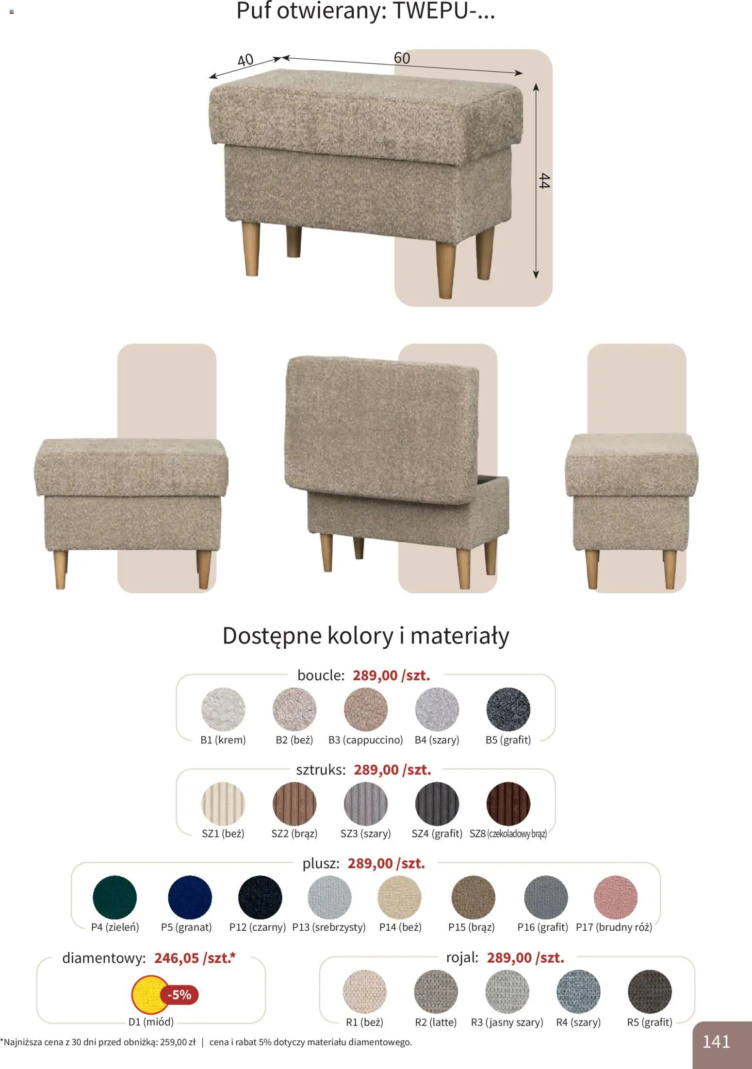 Bodzio Katalog od 01.08.2026 | Strona: 141 | Produkty: Miód, Cappuccino, Róż, Krem