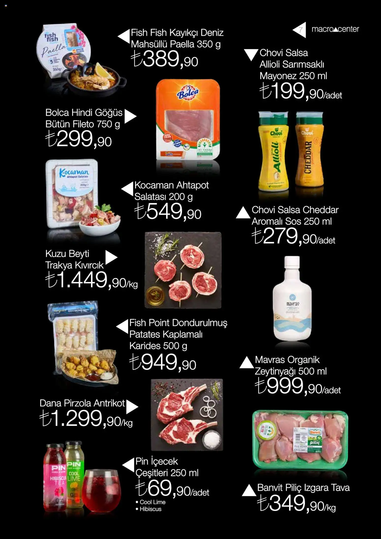 Migros Katalog - MacroStyle - 01 Temmuz 2026 tarihinden itibaren geçerlidir | Sayfa: 7 | Ürünler: Patates, Mayonez, Ahtapot, Izgara