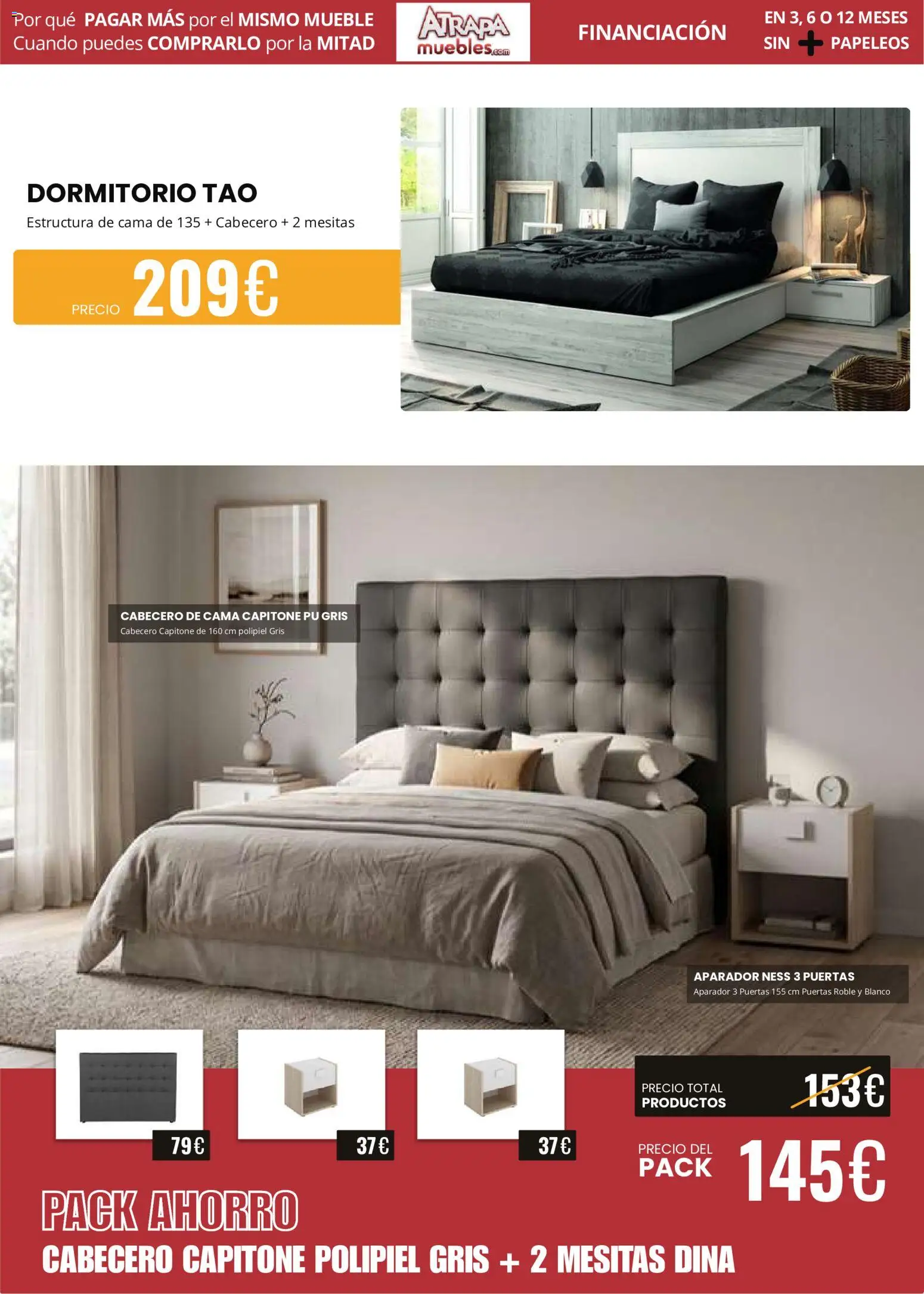 Atrapa Muebles folleto │ válido desde el 01/07/2026 | Página: 5 | Productos: Cama, Aparador