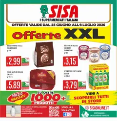 Anteprima del volantino SISA volantino Calabria valido a partire dal 25/06/2026