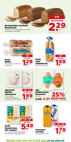Korenlanders van PLUS Rond brood, Waldkorn, licht meerzaden en donker meergranen, gesneden - Voorbeeld van een folder van Plus, geldig van 06.05.2026 | Pagina: 30