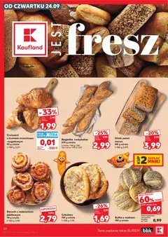 Pogląd oferty "Croissant z kremem orzechowo-nugatomym, Croissant with hazelnut-nougat cream" - ważna od 24.09.2026 | Strona: 28